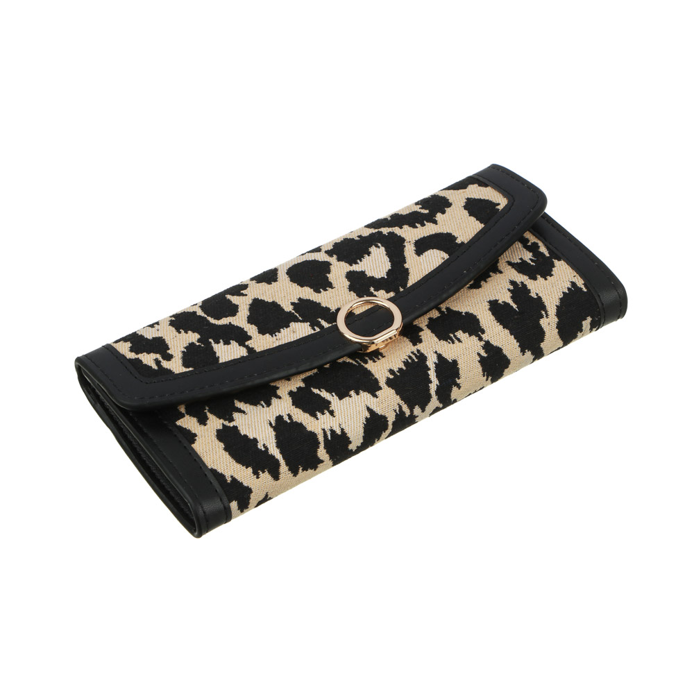 ЮL Кошелек с отд. для карт и купюр, полиэстер, ПУ, 19х9,5см, 2 дизайна, КЖ23-01, арт.№ 303-946