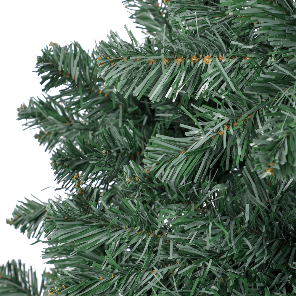 Ель искусственная "с инеем" 180 см, 611 веток, ПВХ, арт.№ 385-443