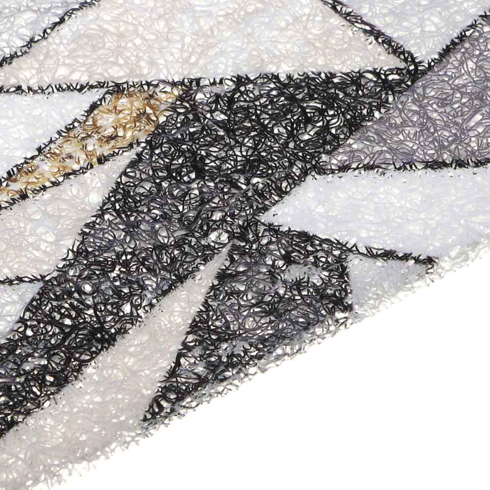 Коврик придверный тм VETTA Спагетти, 40х60 см, ПВХ, без резиновой подложки, 2 дизайна, арт.№ 466-419