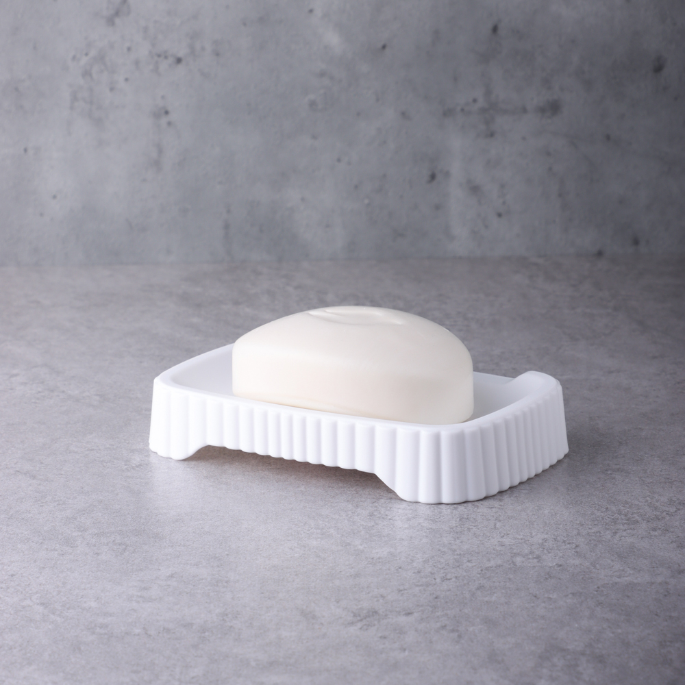 Мыльница "Velvet" 138х87х25 мм, белый, арт.№ 463-468