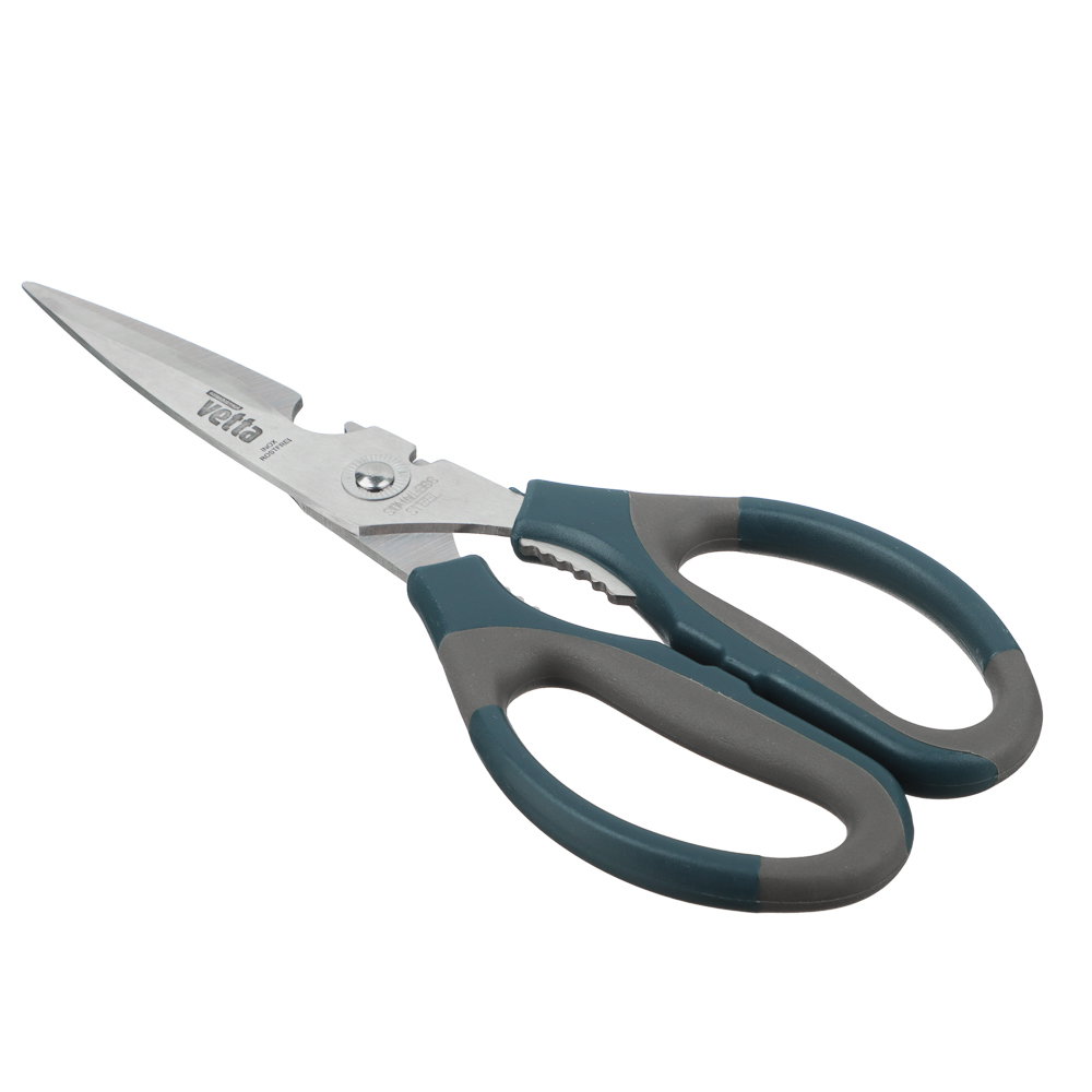 VETTA Ножницы кухонные 21см, с орехоколом и открывалкой, арт.№ 884-213
