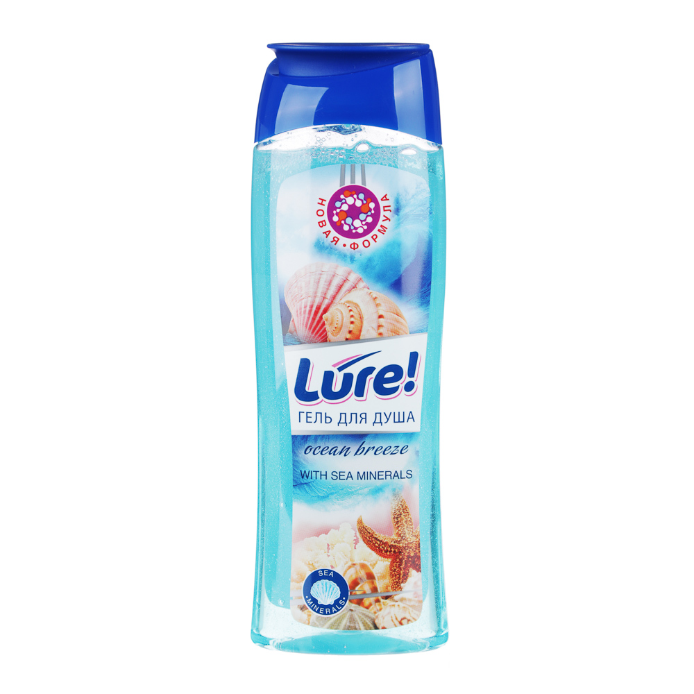 Гель для душа LURE Морской бриз/AURA Морские минералып/б 260мл арт.04539/07111, арт.№ 951-011