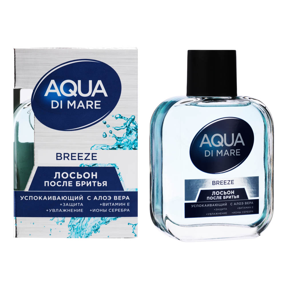 Лосьон после бритья AQUA DI MARE, Cool/Active/Breeze, 90мл, арт.№ 947-018