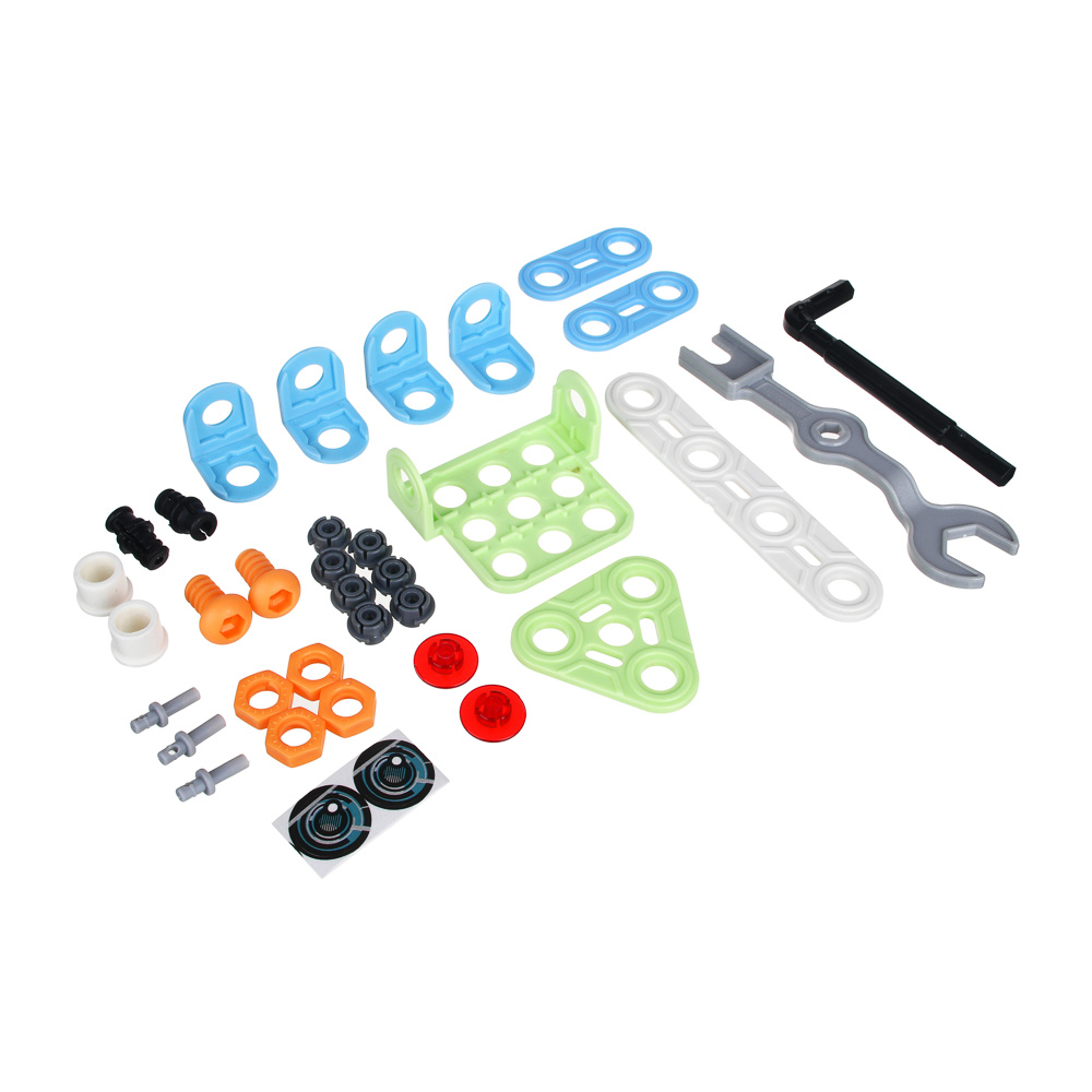 BY Конструктор развивающий 25-44 детали, ABS, 17х13х4, 6 дизайнов, арт.№ 859-089