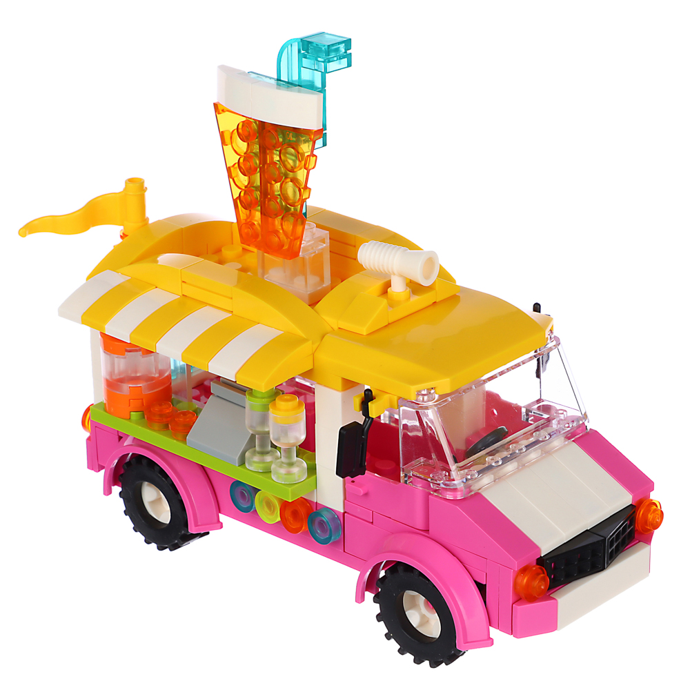 ИГРОЛЕНД Конструктор "Истории подружек", 189 -244 дет, пластик, 20х15х7см, 3 дизайна, арт.№ 858-058