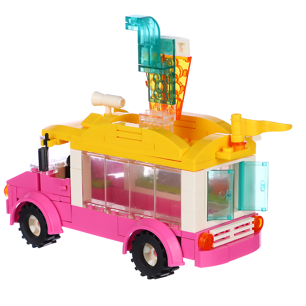 ИГРОЛЕНД Конструктор "Истории подружек", 189 -244 дет, пластик, 20х15х7см, 3 дизайна, арт.№ 858-058