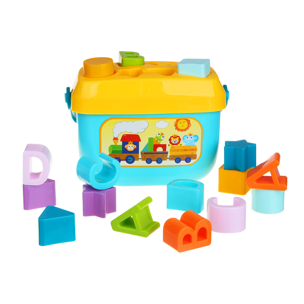 ИГРОЛЕНД Игрушка развивающая "Сортер" 18x10,5x13,5см, РР, арт.№ 262-507