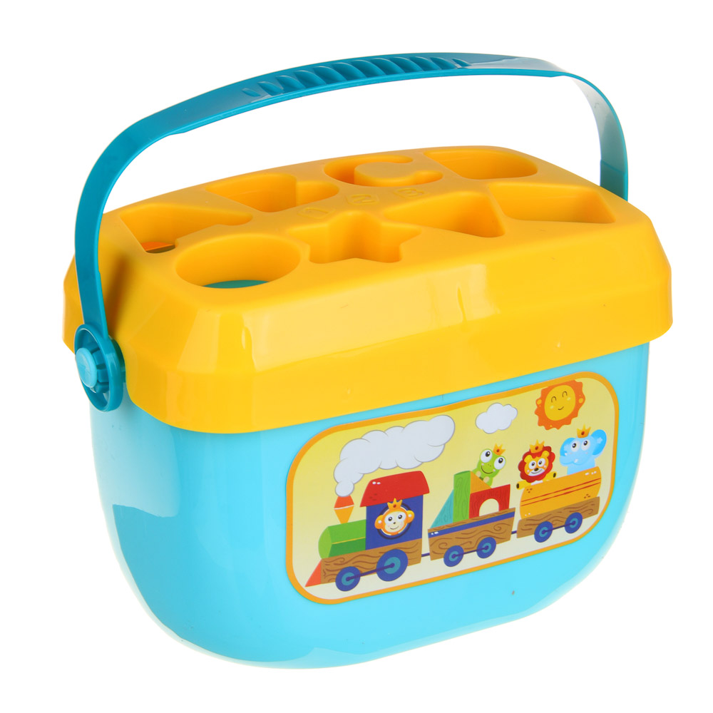 ИГРОЛЕНД Игрушка развивающая "Сортер" 18x10,5x13,5см, РР, арт.№ 262-507