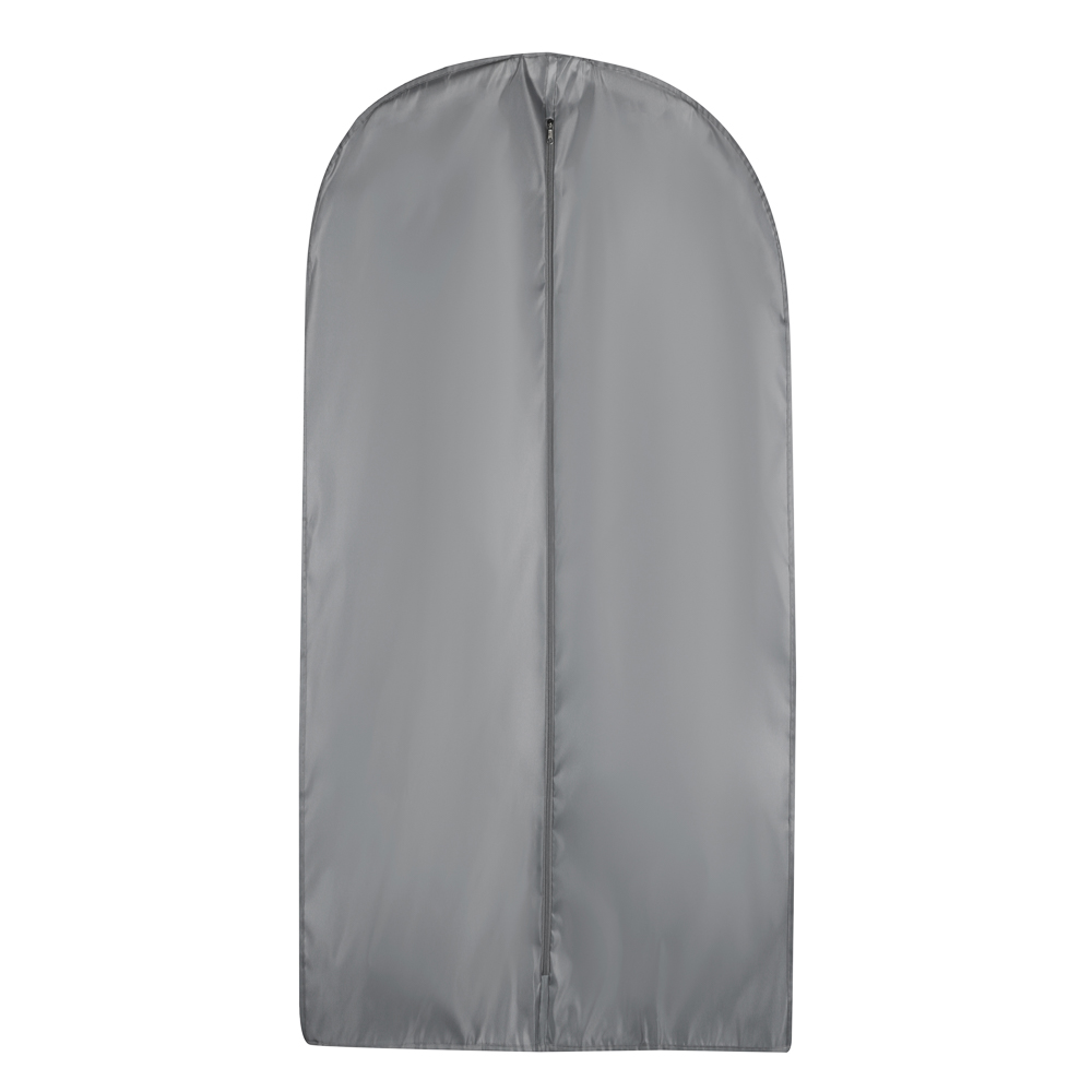BY Швеция Чехол для одежды 60х130см, с молнией, полиэстер, серый, арт.№ 457-713