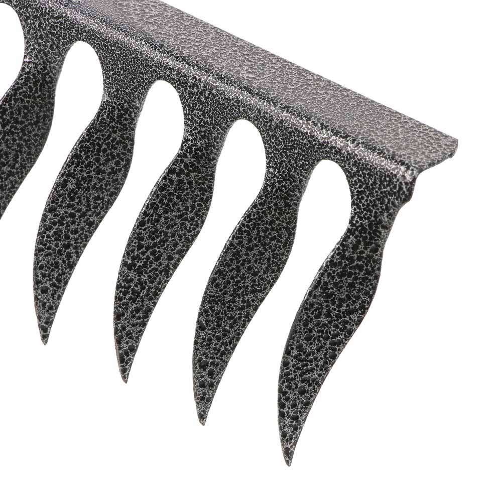 Грабли витые 12-зубьев б/ч, порошковый окрас,0.2 см, сталь, арт.№ 187-110