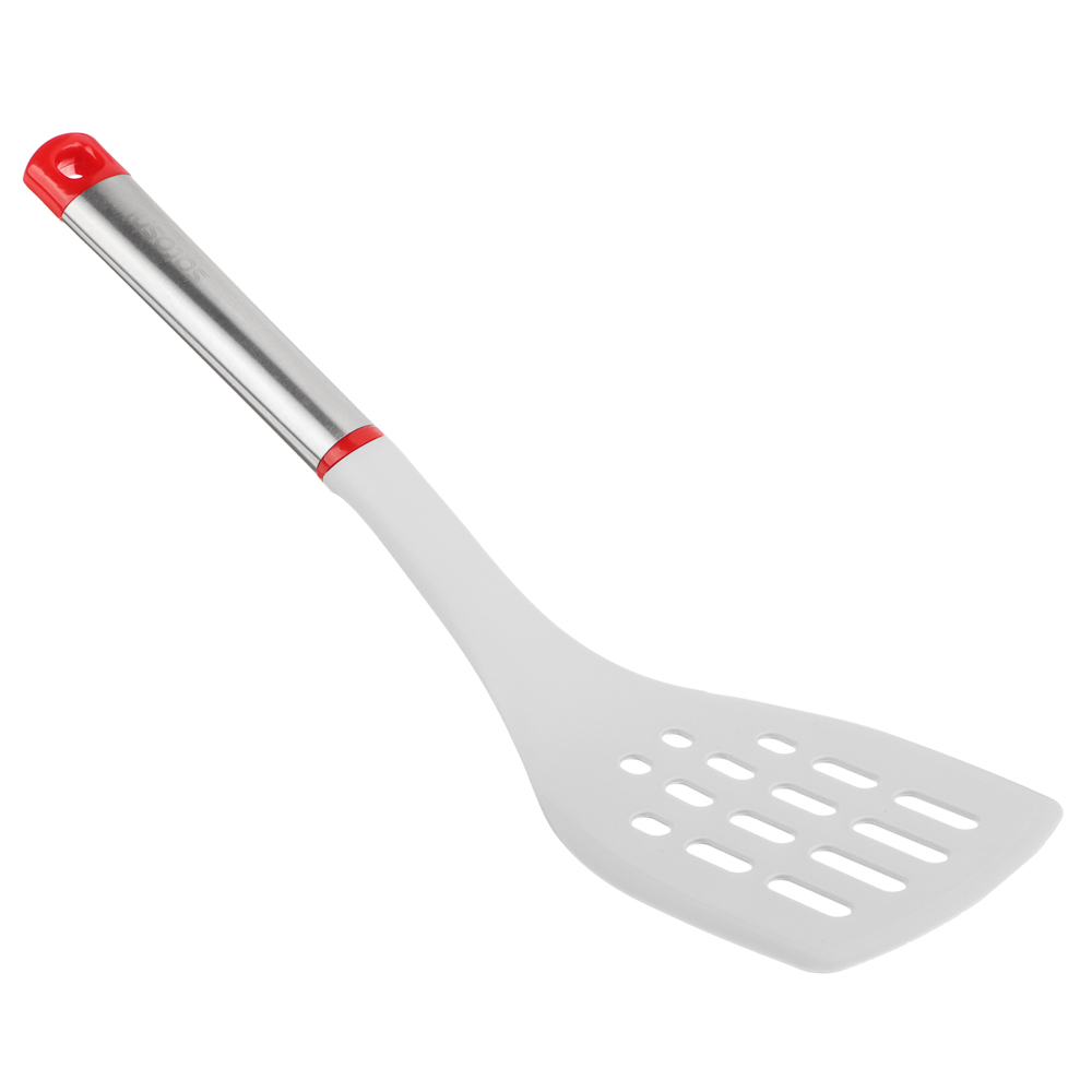 SATOSHI Премьер Лопатка с прорезями 35х9х6,3см, нейлон, ручка нерж.сталь, пластик, арт.№ 881-185