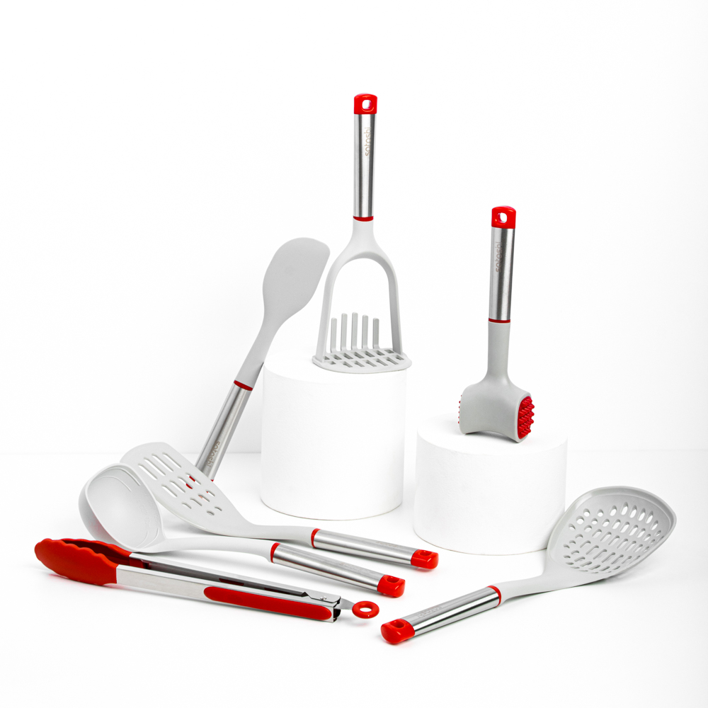 SATOSHI Премьер Половник 33х9х7,5см, нейлон, ручка нерж.сталь, пластик, арт.№ 881-186