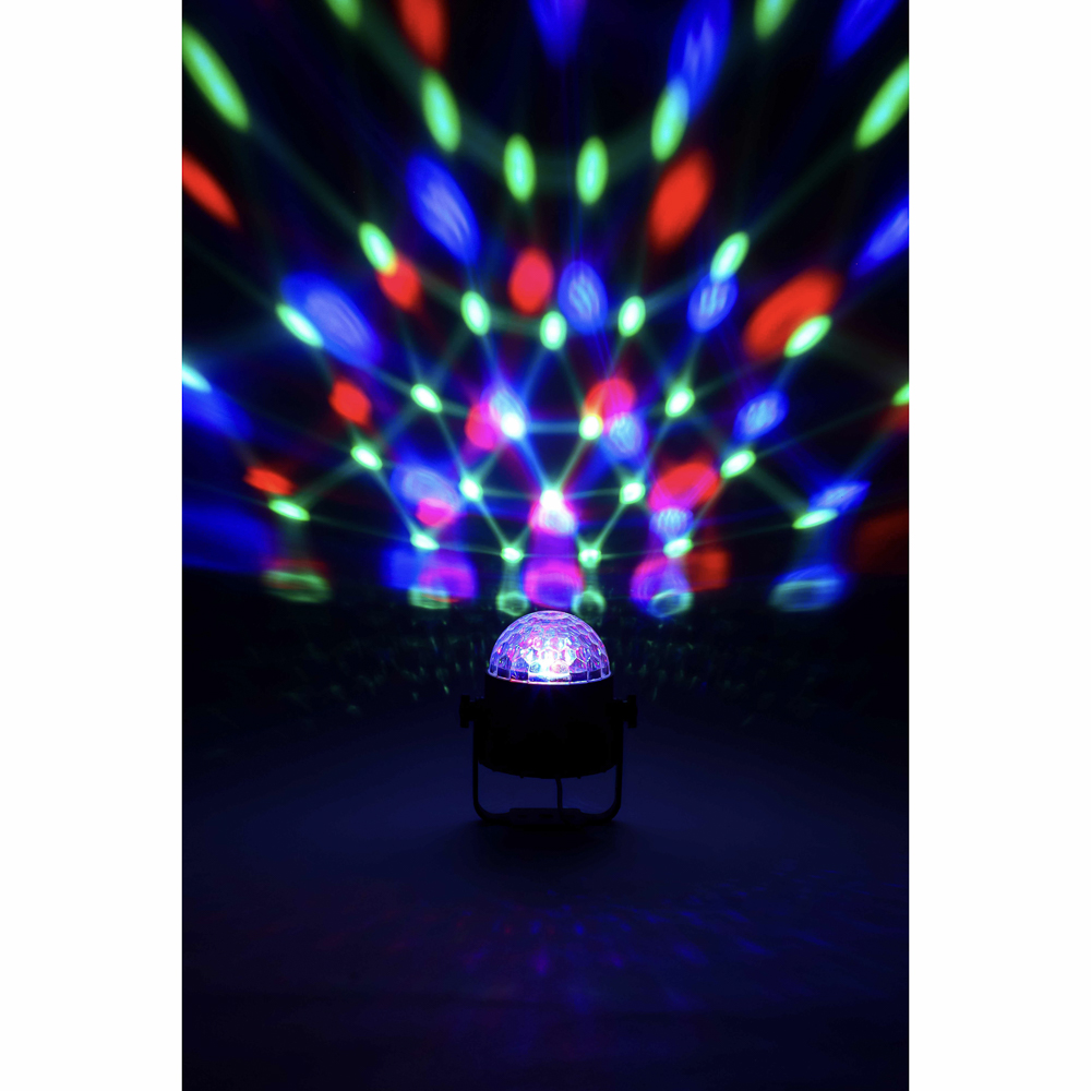 Светильник-проектор "Галактика" 9,3х10,3 см, 3 LED лампы, RGB, 7 режимов, USB, арт.№ 392-090