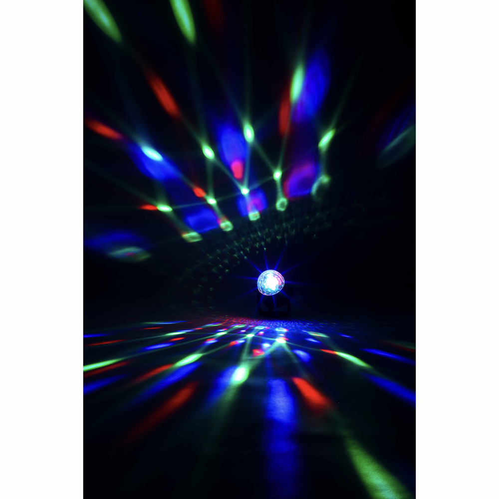 Светильник-проектор "Галактика" 9,3х10,3 см, 3 LED лампы, RGB, 7 режимов, USB, арт.№ 392-090