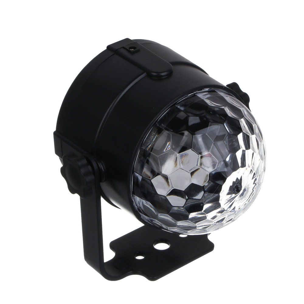 Светильник-проектор "Галактика" 9,3х10,3 см, 3 LED лампы, RGB, 7 режимов, USB, арт.№ 392-090