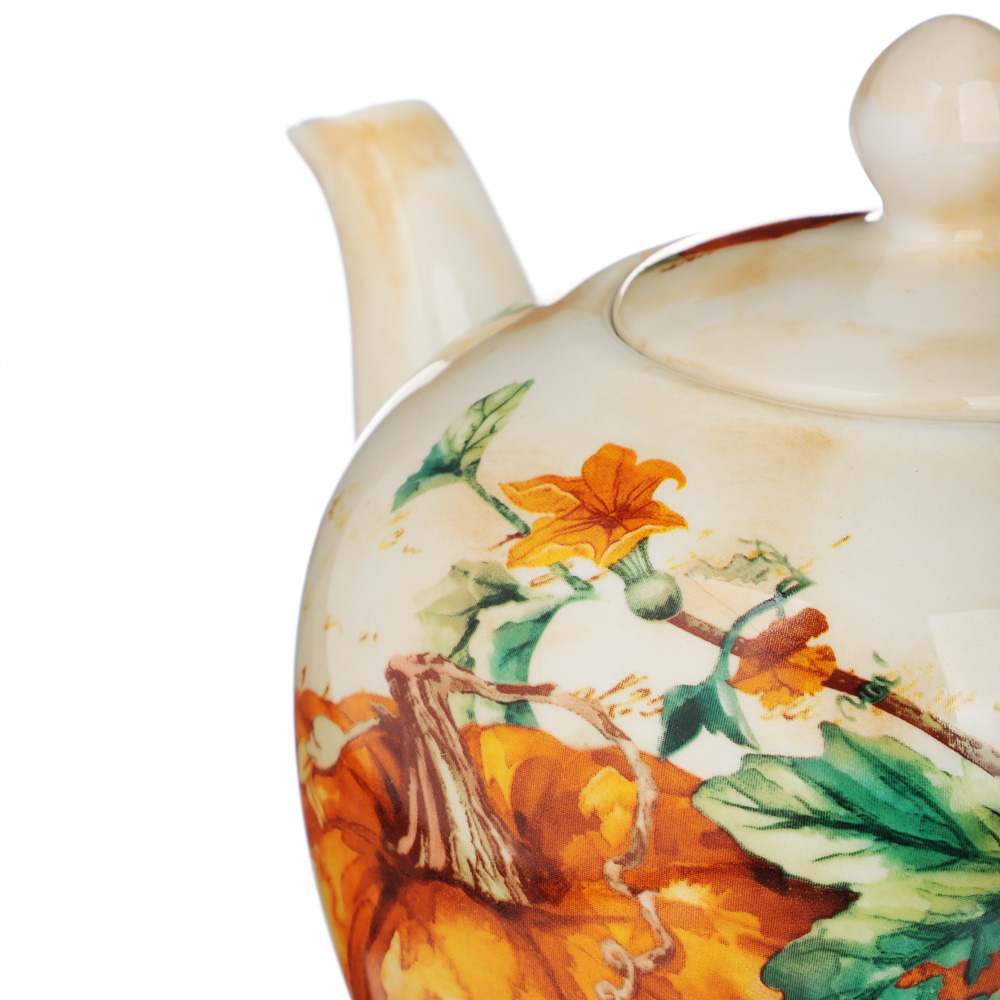 MILLIMI Тыква Чайник, 1200мл, керамика, арт.№ 824-108