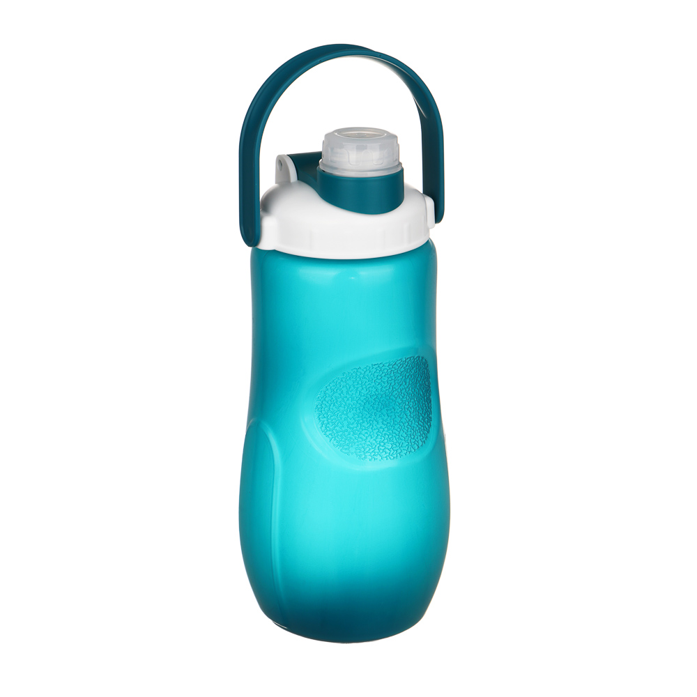 SILAPRO Бутылка для воды, 9.5x23.5см, 1000мл, PP, 3 цвета, арт.№ 088-097