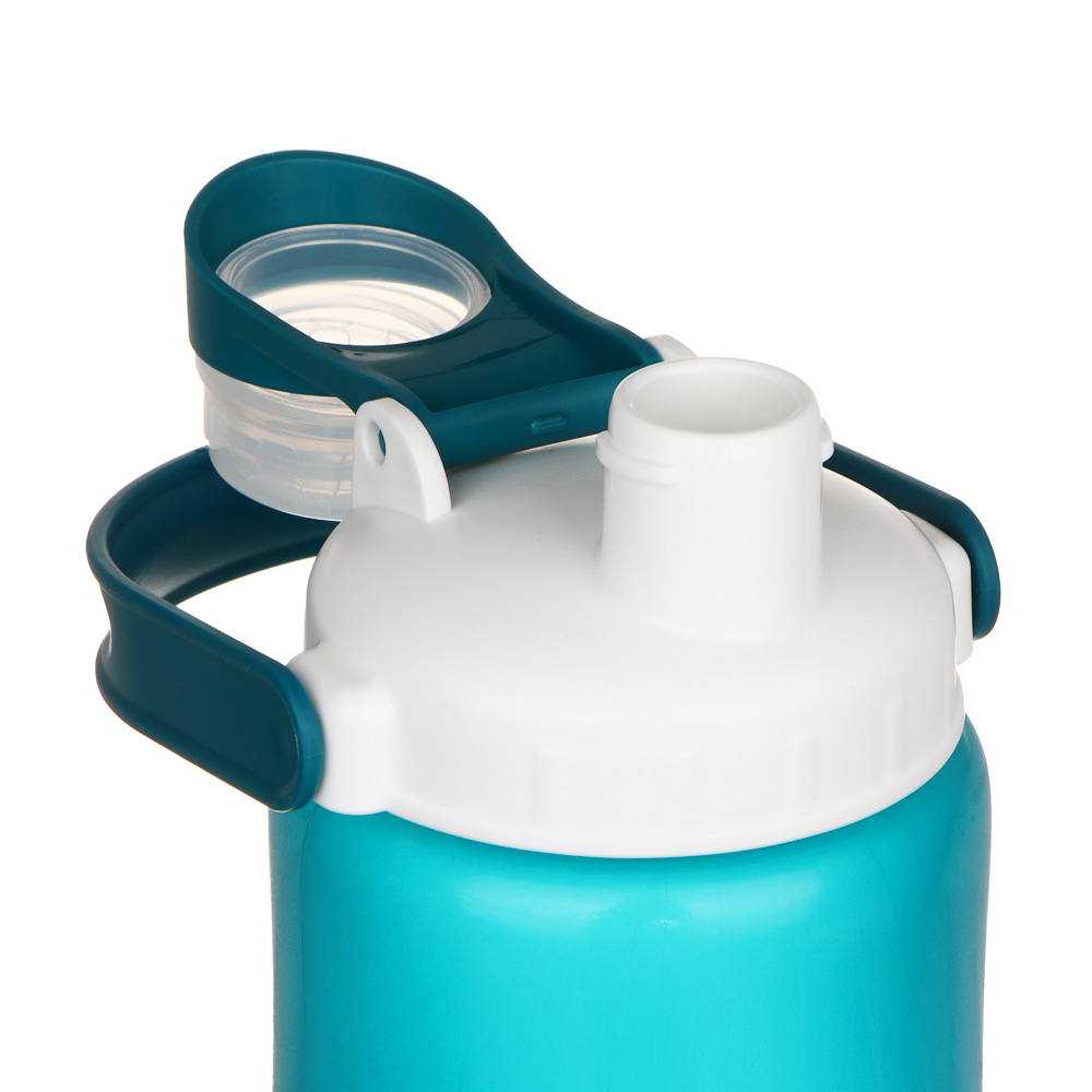 SILAPRO Бутылка для воды, 9.5x23.5см, 1000мл, PP, 3 цвета, арт.№ 088-097