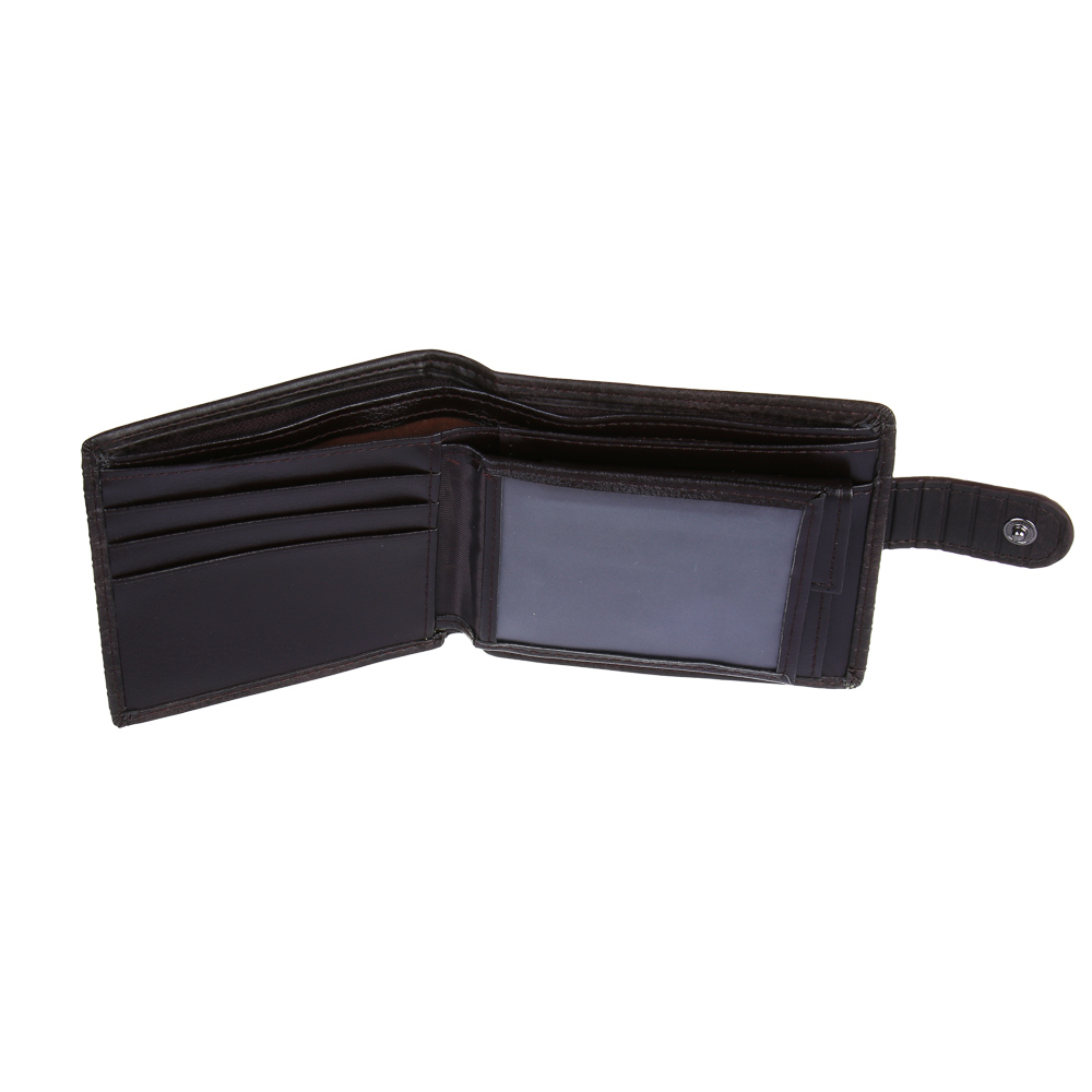 ЮL Брантус Портмоне мужское для карт, купюр и монет, полиуретан, 11,5х9,5х2,5 см, 2 цвета, КЖ24-34, арт.№ 303-043