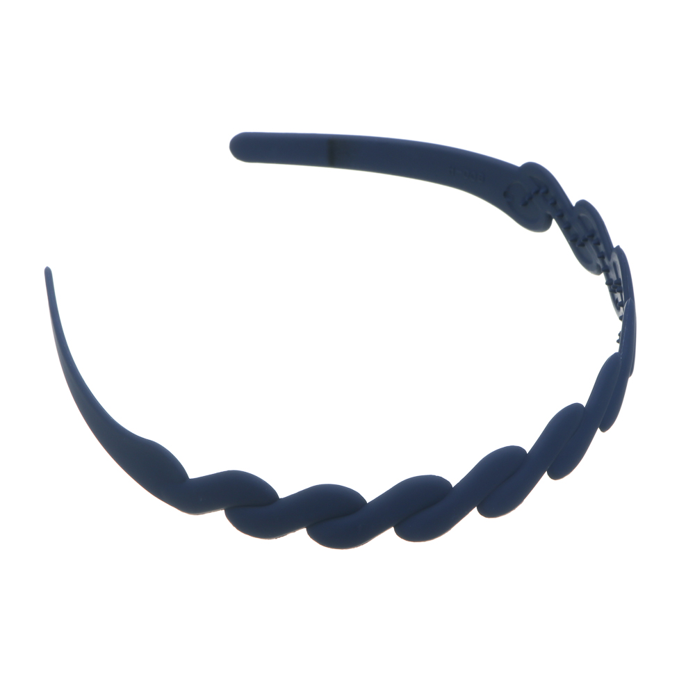 Ободок для волос ЮНИLOOK 1,5-2см, пластик, 4 цвета, ACS-03, арт.№ 323-003