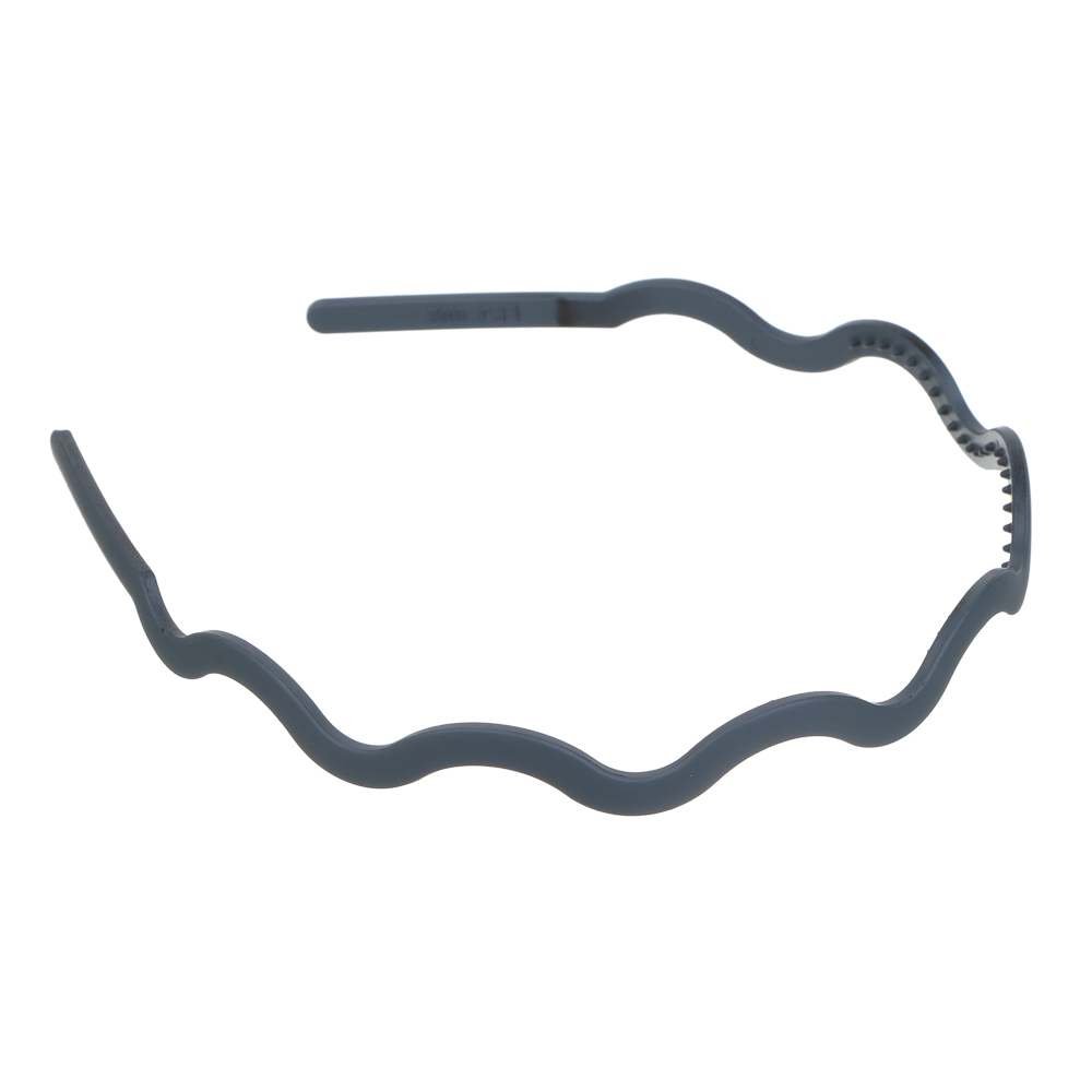 ЮНИLOOK Ободок для волос 0,6см, пластик, 6 цветов, ACS-04, арт.№ 323-004