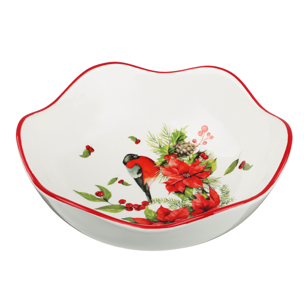 MILLIMI Винтер Салатник, 21,5х7,5см, керамика, арт.№ 820-821