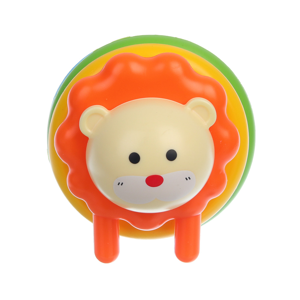Игрушка развивающая для малышей "Собери зверька", ABS,  10х7х13см , 2 дизайна, арт.№ 270-066