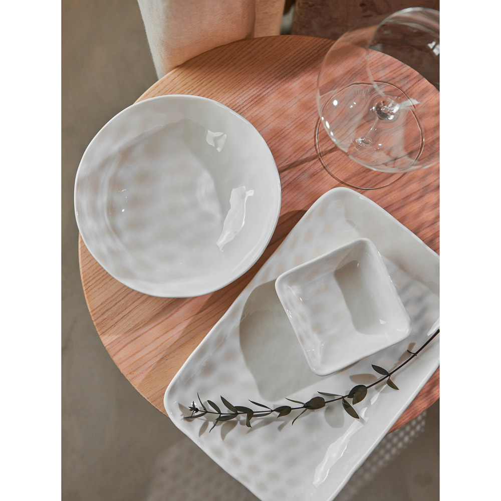 Ivlev Chef Вейв Розетка для соуса, 9,5х9,5х3,5см, фарфор, арт.№ 816-310