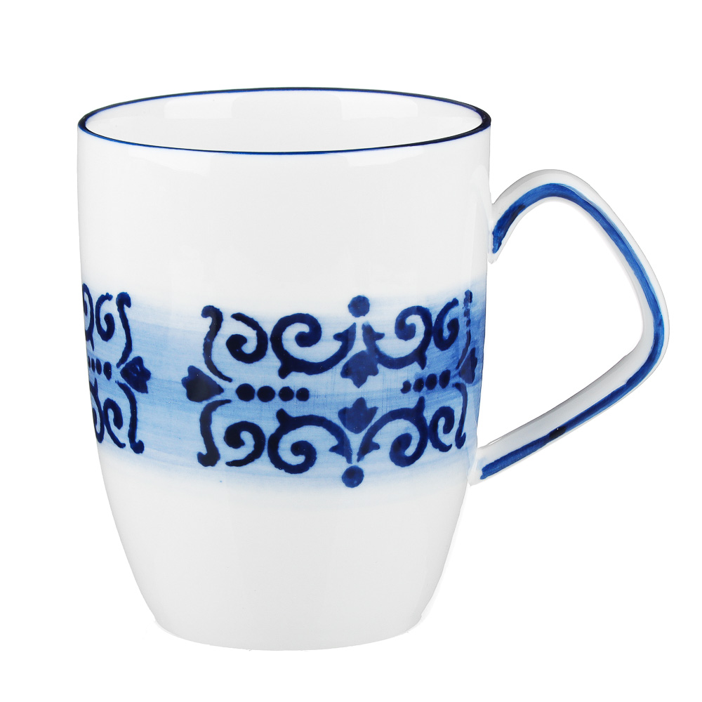Ivlev Chef Этника Кружка, 400мл, 12х8,5х10,5см, фарфор, арт.№ 816-292