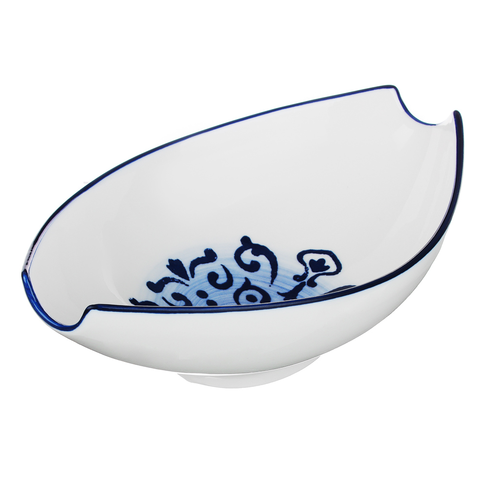 Ivlev Chef Этника Салатник лодочка, 22,5х14х7см, фарфор, арт.№ 816-273