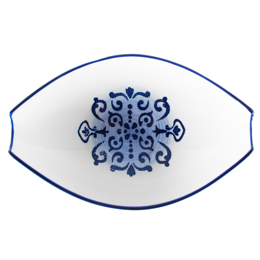 Ivlev Chef Этника Салатник лодочка, 22,5х14х7см, фарфор, арт.№ 816-273