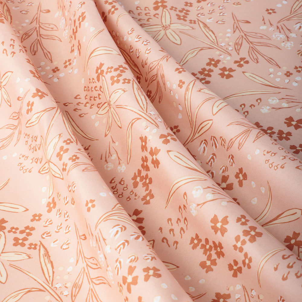 PROVANCE Карамель Скатерть текстильная 140х230см с водоотталкивающей пропиткой, цветы, арт.№ 435-160