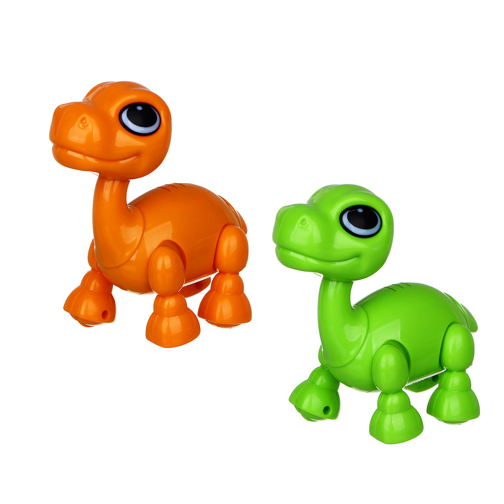 ИГРОЛЕНД Игрушка интерактивная "Умный дино-питомец" мини, звук, свет, движ., 2xAAA, ABS, 11х13х7см, арт.№ 272-765