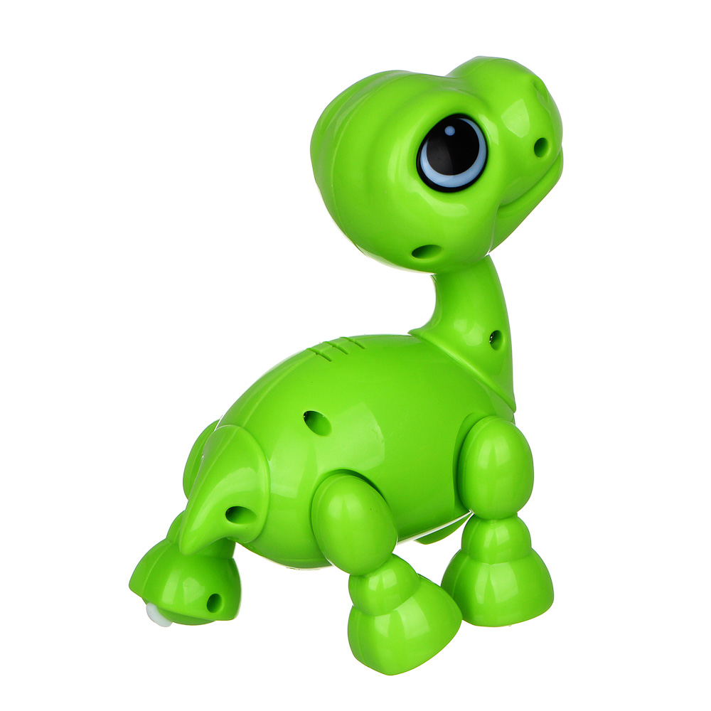 ИГРОЛЕНД Игрушка интерактивная "Умный дино-питомец" мини, звук, свет, движ., 2xAAA, ABS, 11х13х7см, арт.№ 272-765