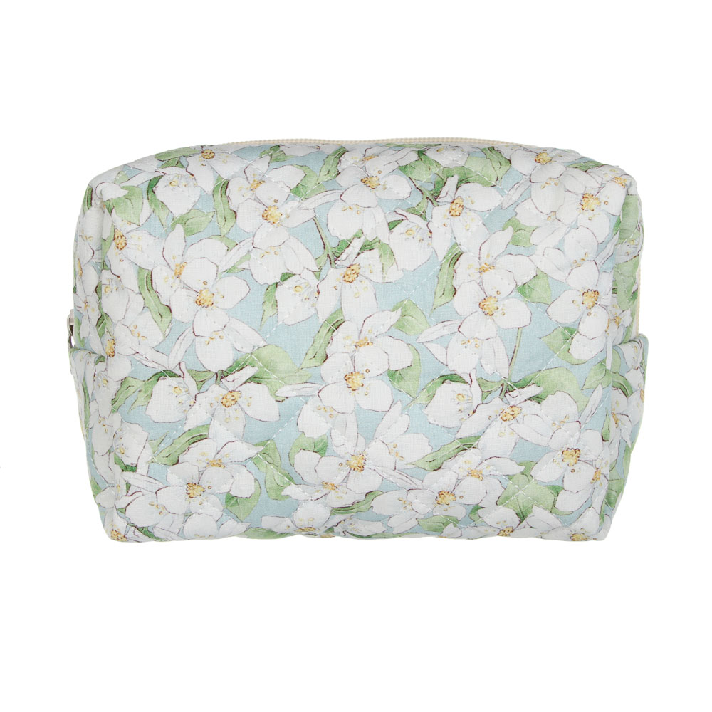 Косметичка "Цветочки" тм ЮL, 17х11х10 см, полиэстер, 3 дизайна, арт.№ 327-359