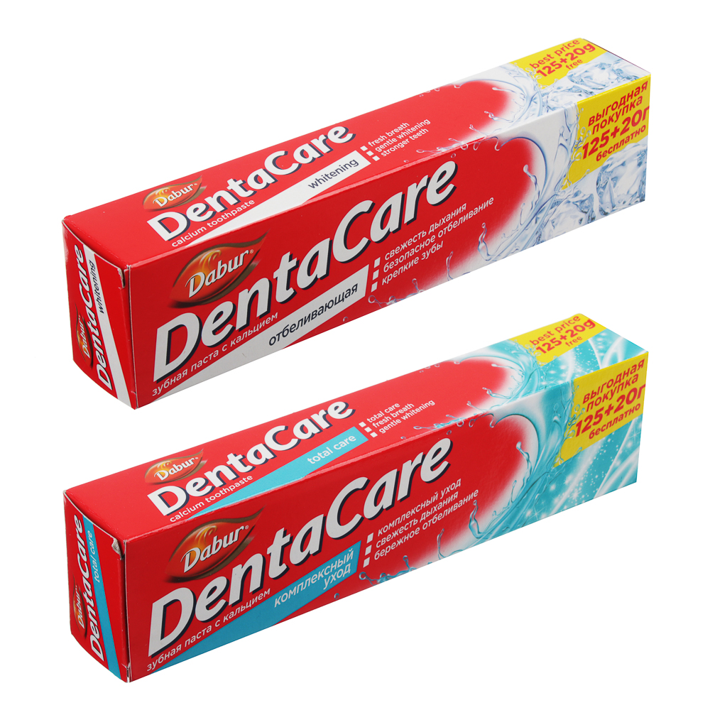 Зубная паста DABUR Denta Care,с экстрактом трав/отбеливающая/комплексная,145 г, арт.№ 981-053