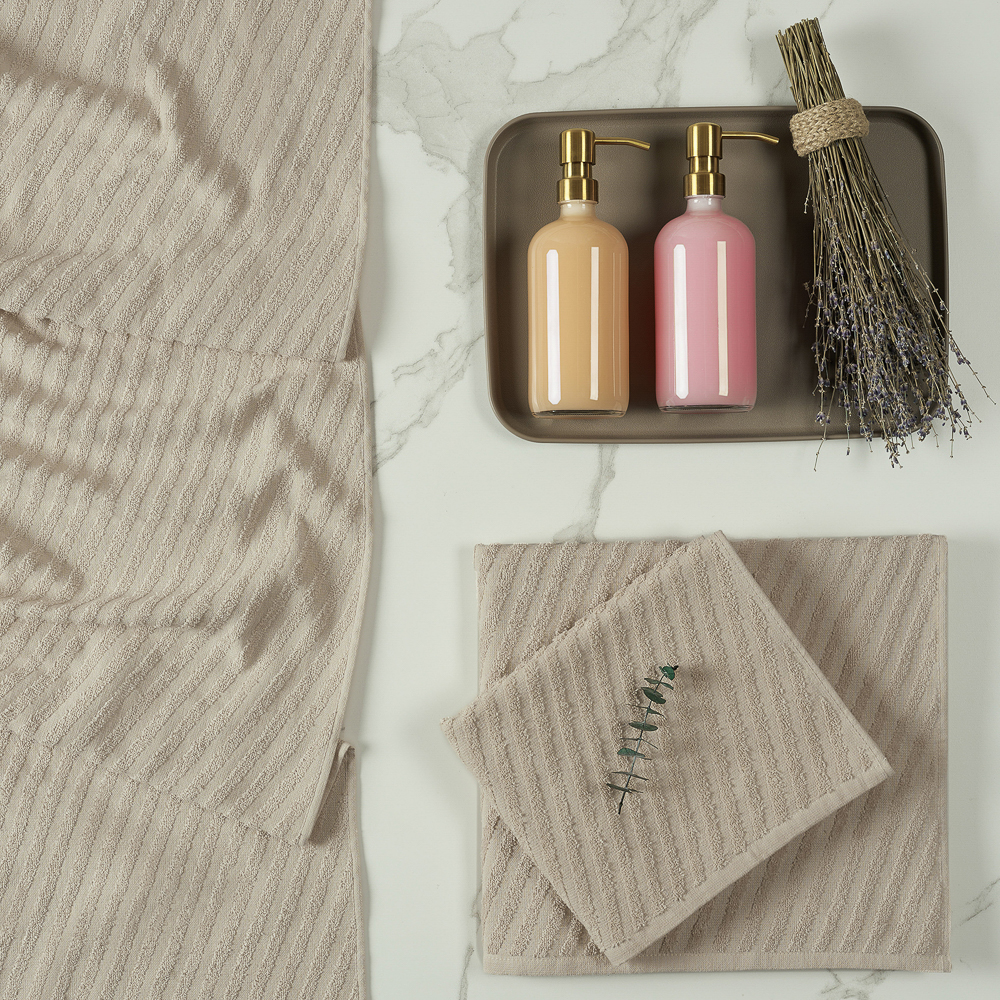 PROVANCE Линт Полотенце махровое, 100% хлопок, 70х130см, бежевый, арт.№ 484-086