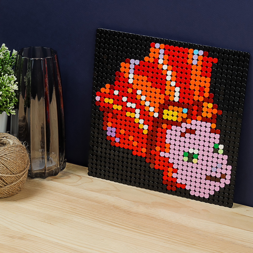 Фиксики Мозаика пластиковая, АВS, 18x18 см, Файер, арт.№ 429-031