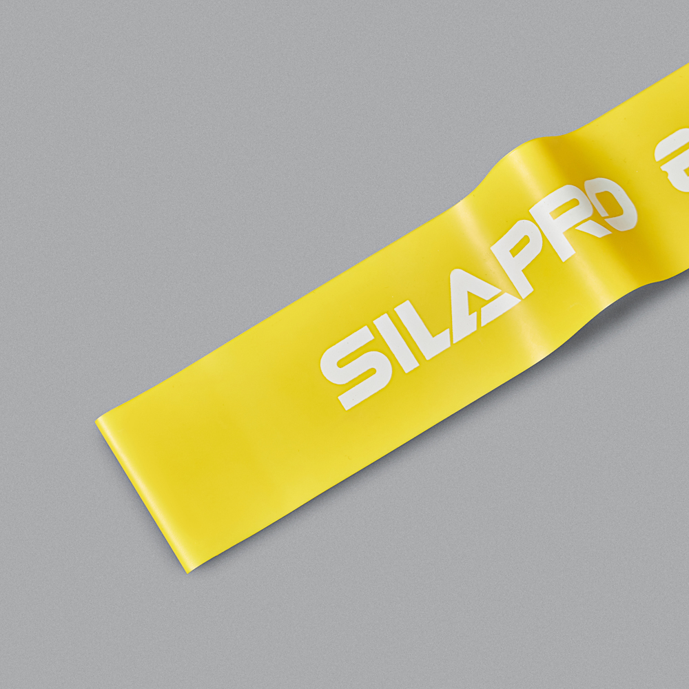 SILAPRO Фитнес-резинка, 30х5х0.03 см, нагрузка 8 кг, латекс, арт.№ 093-014