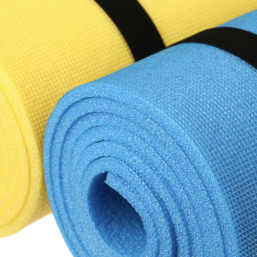 Коврик для йоги 180x60 (+/- 1%) x0,6см пенополиэтилен, 3 цвета, арт.№ 191-039