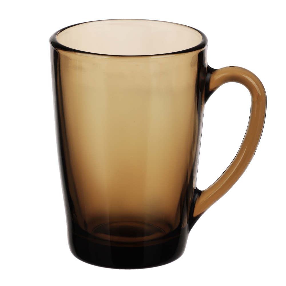 Кружка 300мл, дымчатое стекло, "Маттина ди кафе" 62005, арт.№ 879-042