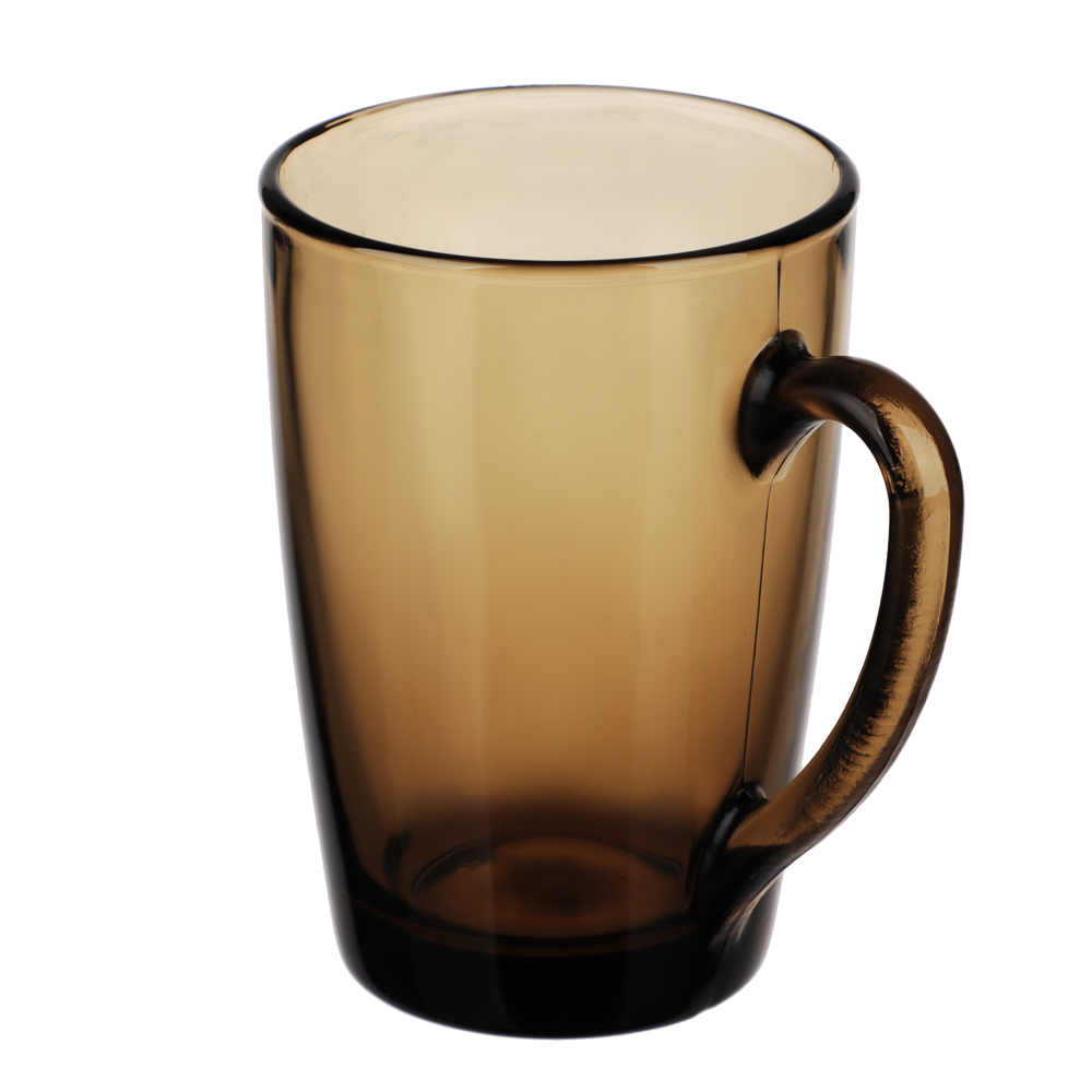 Кружка 300мл, дымчатое стекло, "Маттина ди кафе" 62005, арт.№ 879-042