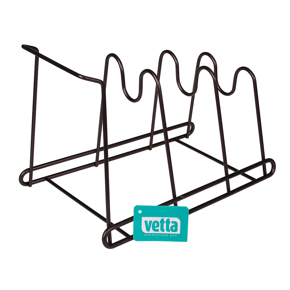 VETTA Подставка для сковородок/крышек, 20х22х30см, металл, 2 цвета, арт.№ 485-123