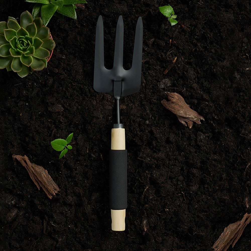 INBLOOM Вилка садовая, 36x8см, дерево, поролон, металл, арт.№ 181-040