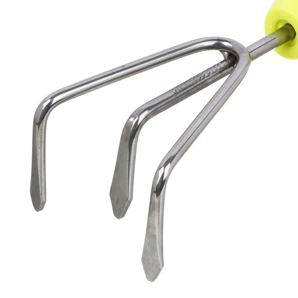 INBLOOM PROF+ Рыхлитель садовый, 28см, нерж. сталь, PP, TPR, арт.№ 181-042