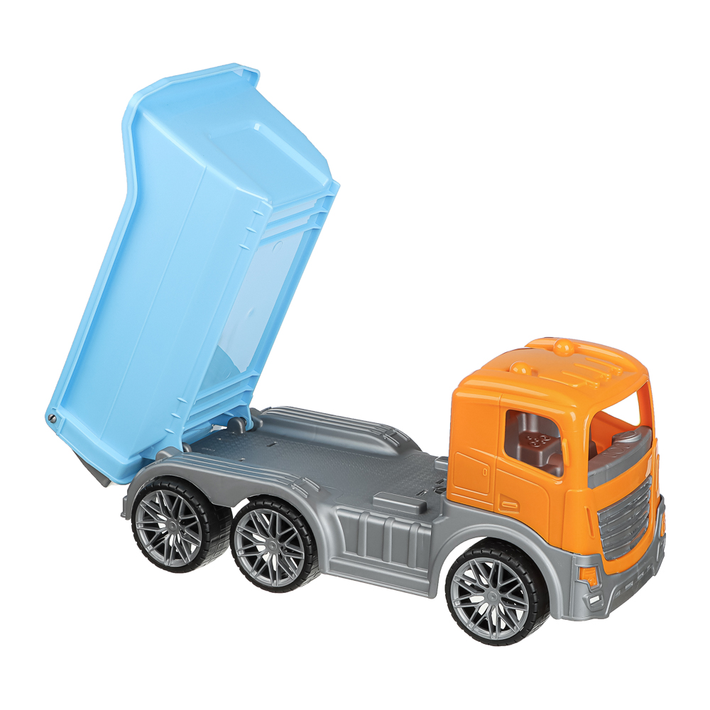 Камаз игрушечный тм ИГРОЛЕНД, пластик, 43х19х18 см, для детей 3+, арт.№ 292-498