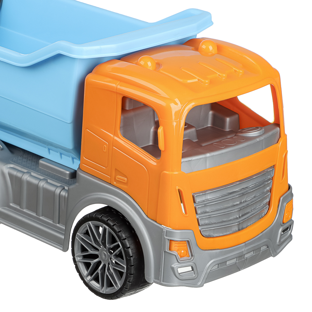 Камаз игрушечный тм ИГРОЛЕНД, пластик, 43х19х18 см, для детей 3+, арт.№ 292-498