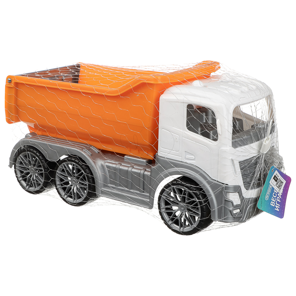 Камаз игрушечный тм ИГРОЛЕНД, пластик, 43х19х18 см, для детей 3+, арт.№ 292-498