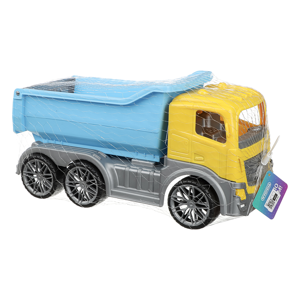 Камаз игрушечный тм ИГРОЛЕНД, пластик, 43х19х18 см, для детей 3+, арт.№ 292-498