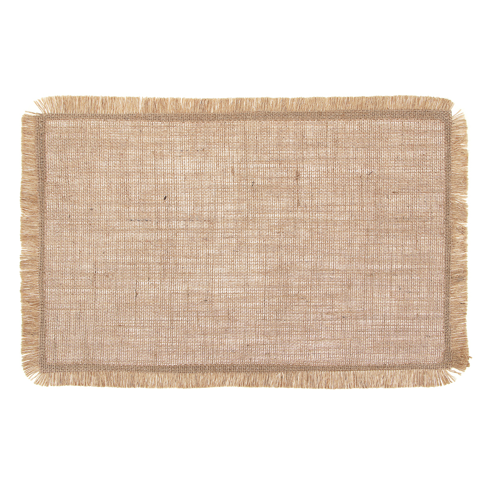 Подложка декоративная прямоугольная, 30x45см, джут, "ЭКО", арт.№ 890-374